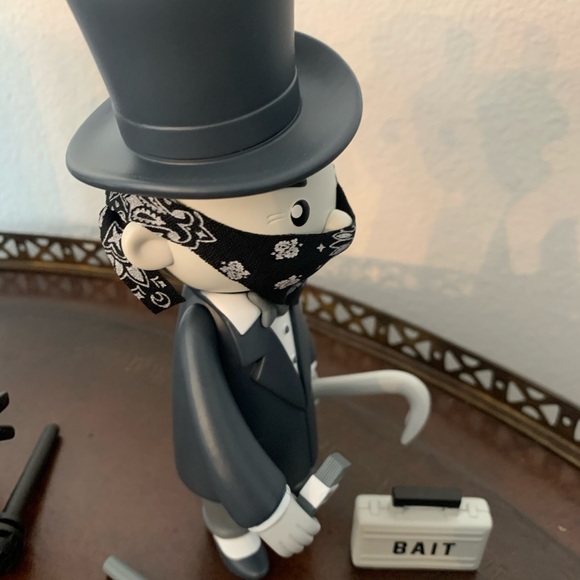 bait | Art | Bait X Monopoly X Switch Collectibles Mr Pennybags Grey ...